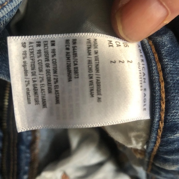 American Eagle denium jean skirt size 2 - Picture 5 of 6